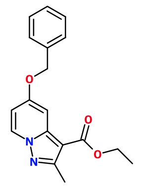 (image for) MCYB0632 5-Benzyloxy-2-methyl-pyrazolo[1,5-a]pyridine-3-carboxylic acid ethyl ester